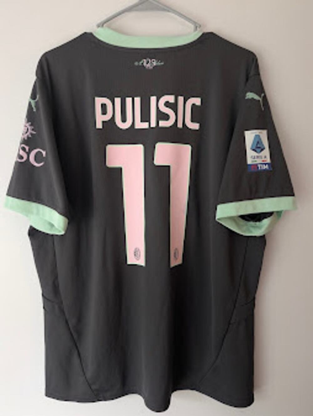 AC Milan Pulisic Third Jersey XL Puma Patched